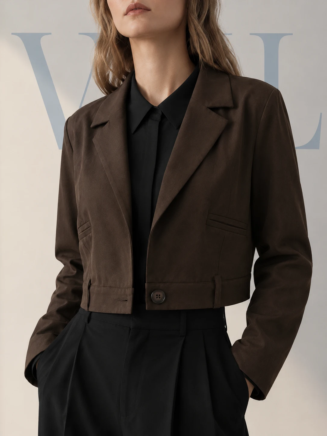 Danish Blazer — روی مدل