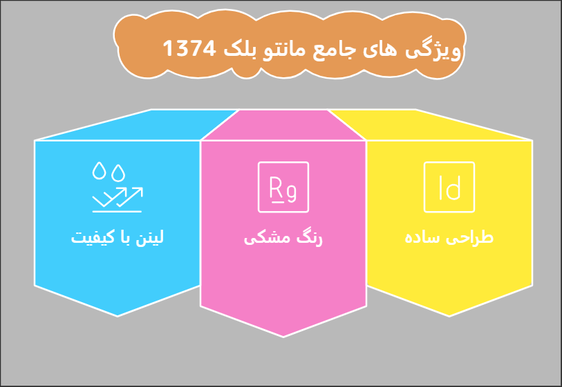خرید مانتو بلک 1374